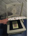 ‘Secret Garden’ Chair evolution & details Oak Chair, Image transferd’’